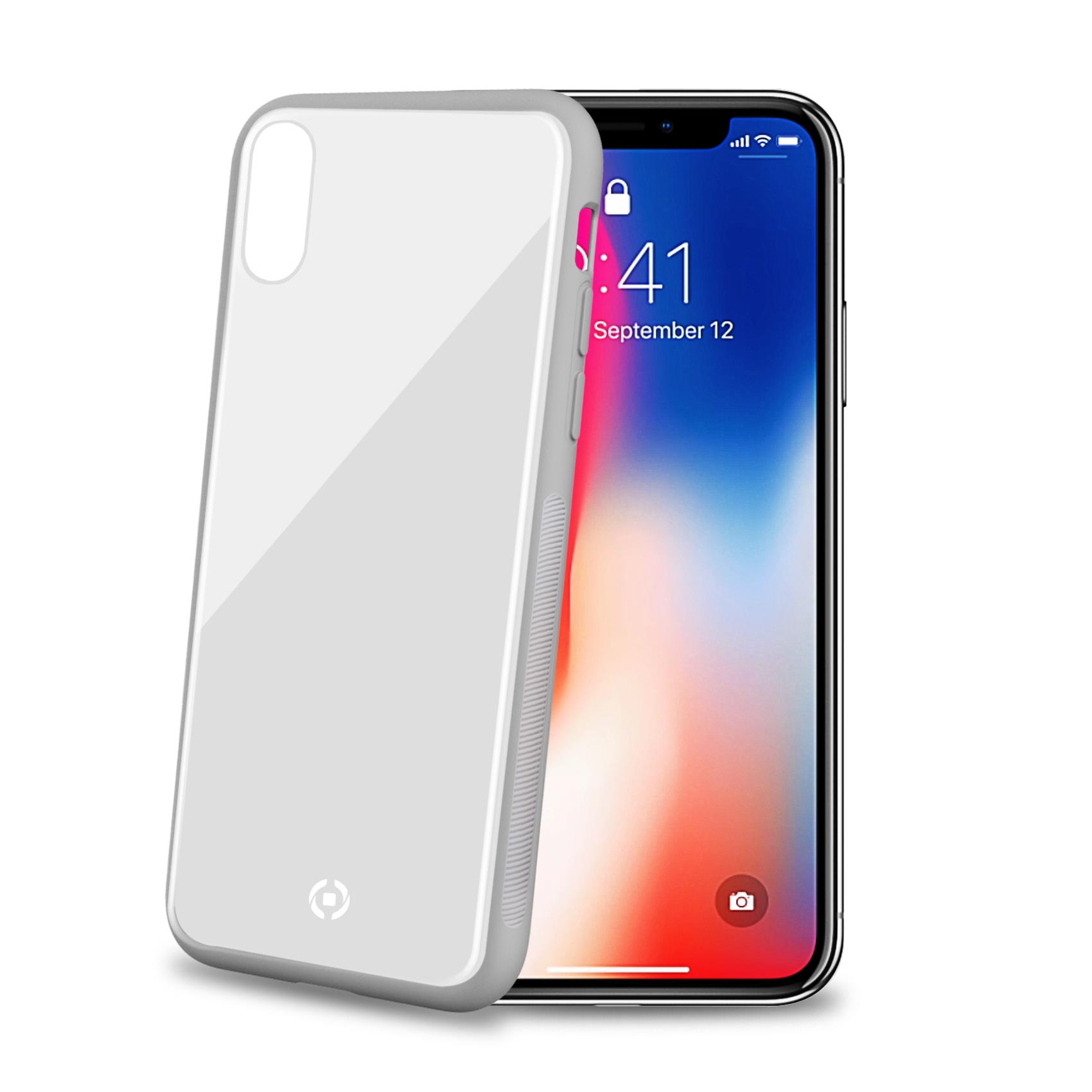 Celly DIAMOND CASE IPHONE XS/X WHITE